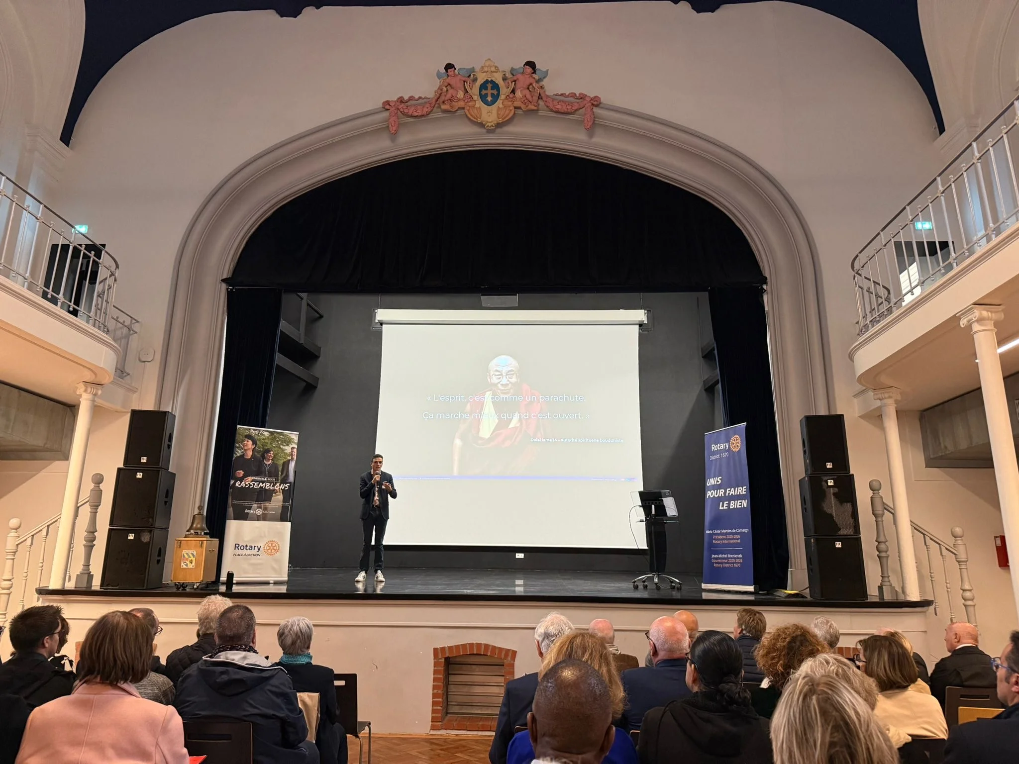 Conférence assertivité – Baptiste Caudin – Rotary 1